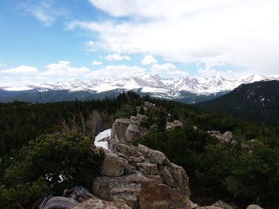 2014-06-01 Mt Audubon from summit of 10583