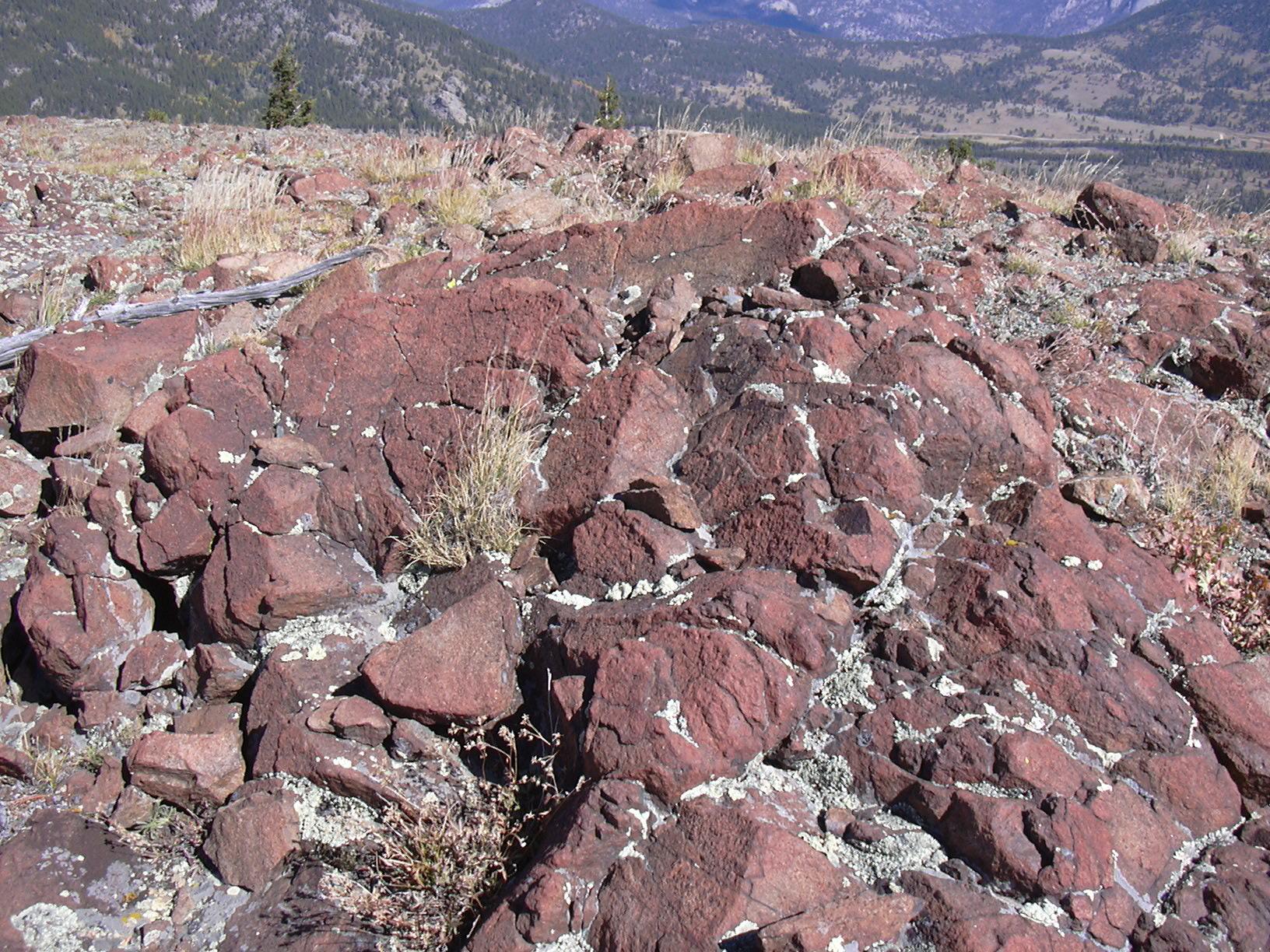 Iron Dike on summit of Steep Mtn, 09/26/04
