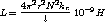 L=\frac{4\pi^{2}r^{2}N^{2}k_{n}}{l}\;10^{-9}\, H